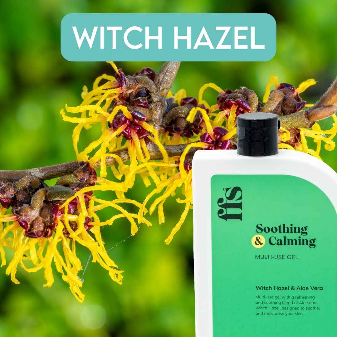 Soothing & Calming: Aloe & Witch Hazel Gel