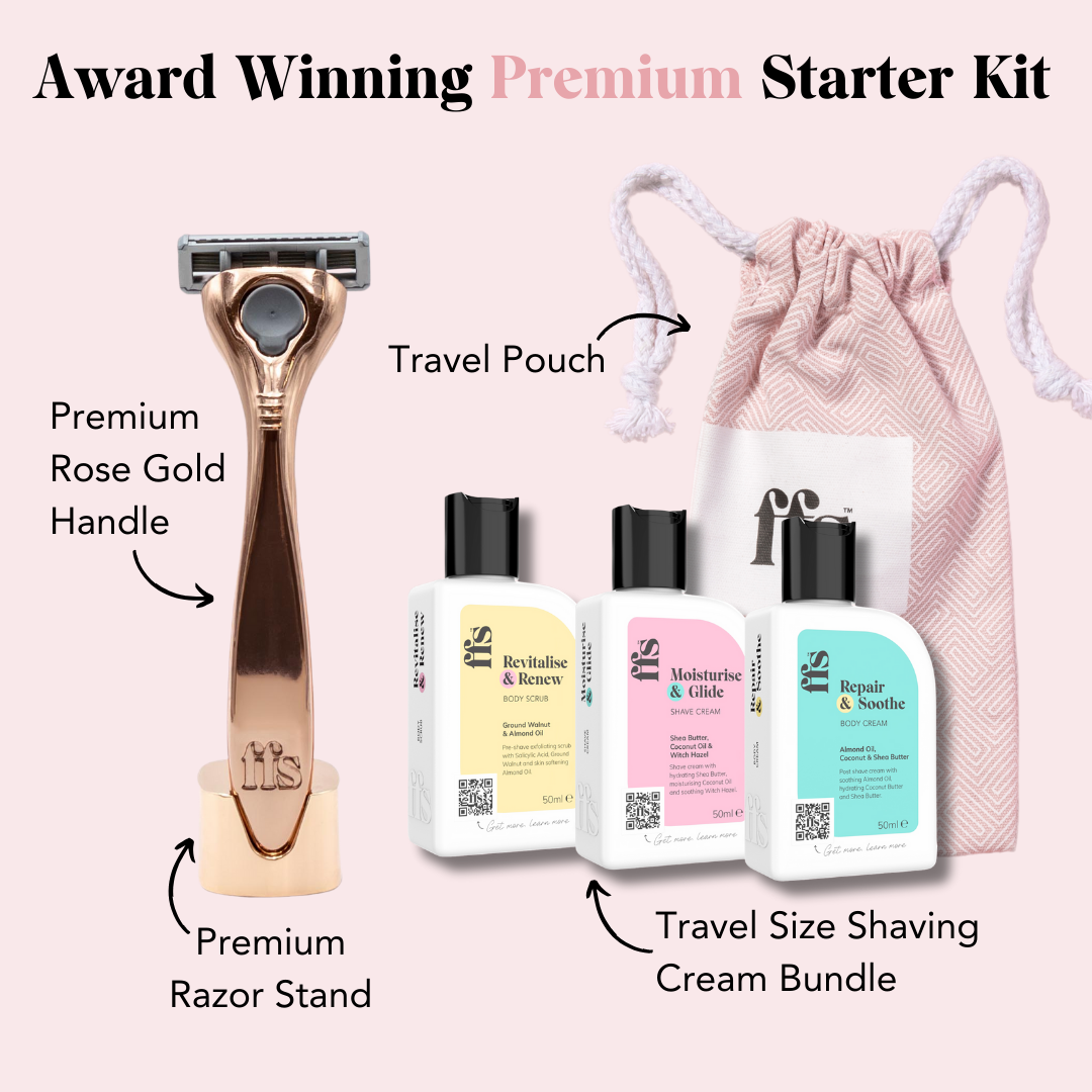 Deluxe Complete Starter Shaving Kit