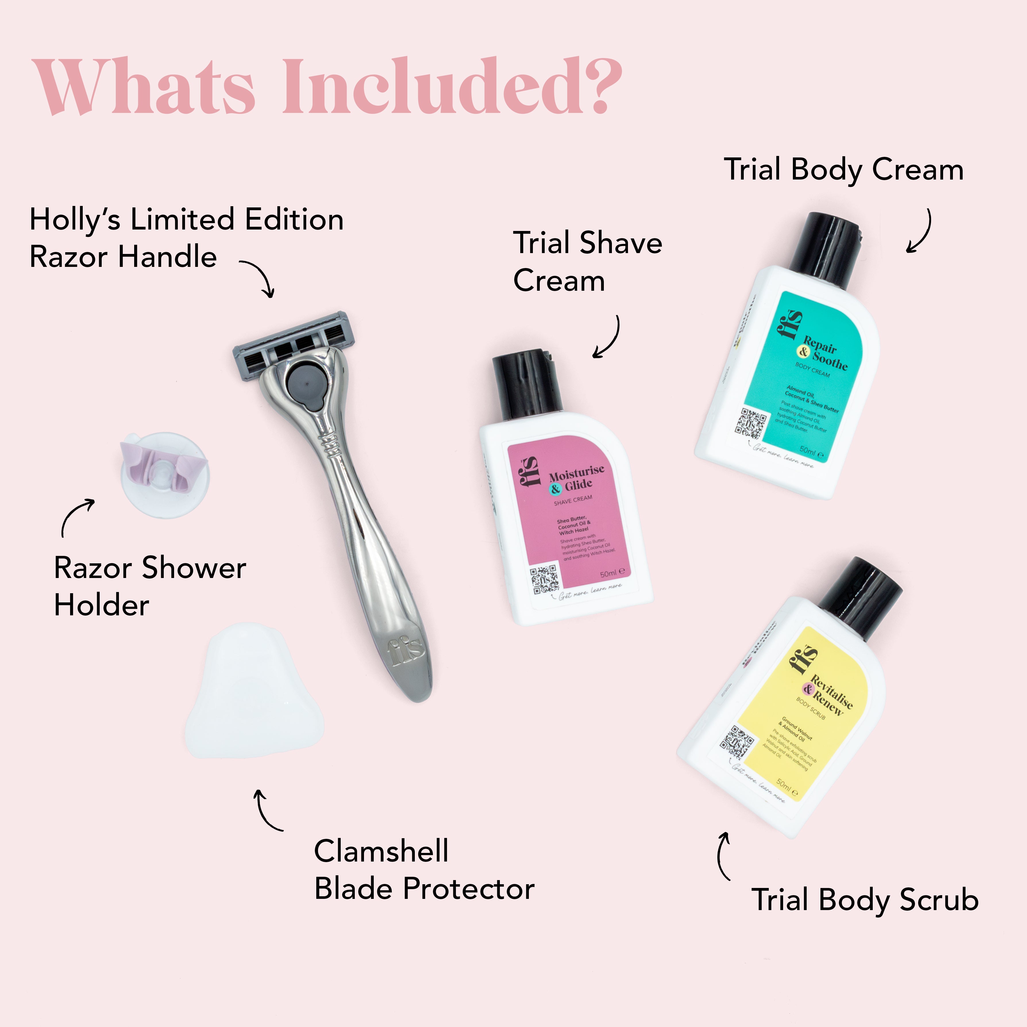 Holly's Limited Edition Razor Trial Kit